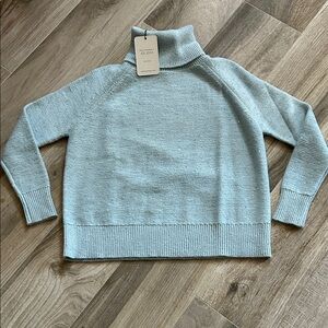 Sedge Light Blue Turtleneck Sweater a size Xs